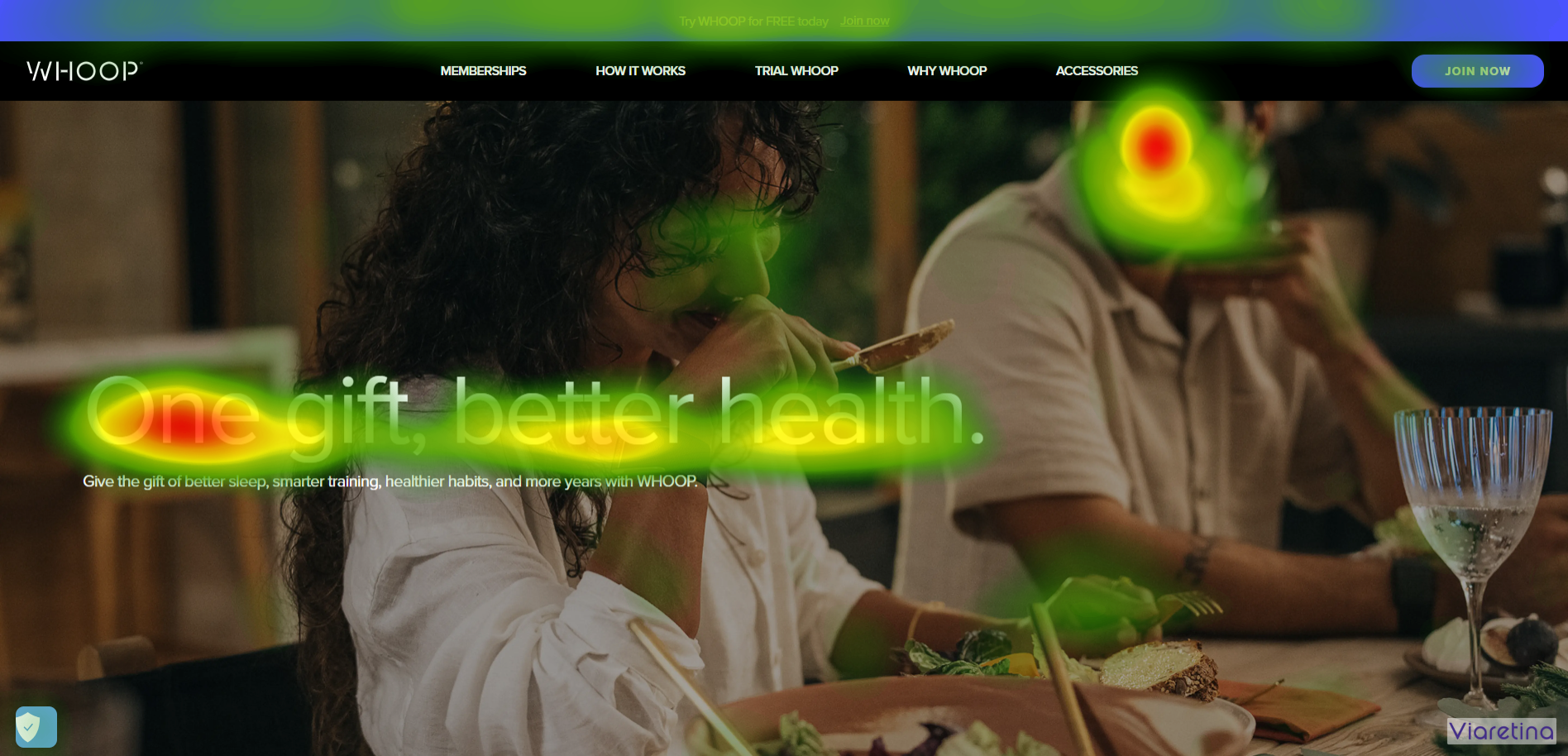 Landing Page Eye Tracking Screen Landing Page Eye Tracking Screen
