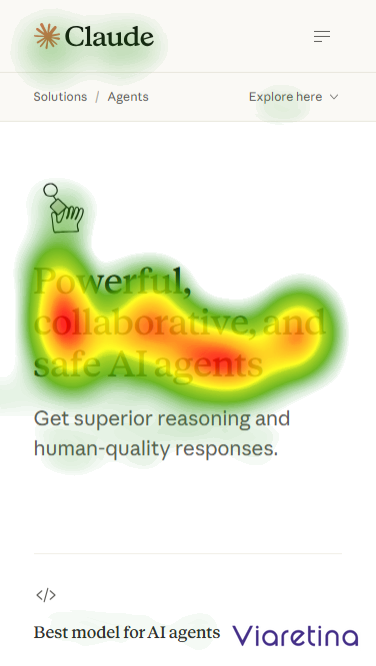 Landing Page Eye Tracking Mobile Screen 3 Landing Page Eye Tracking Mobile Screen 3