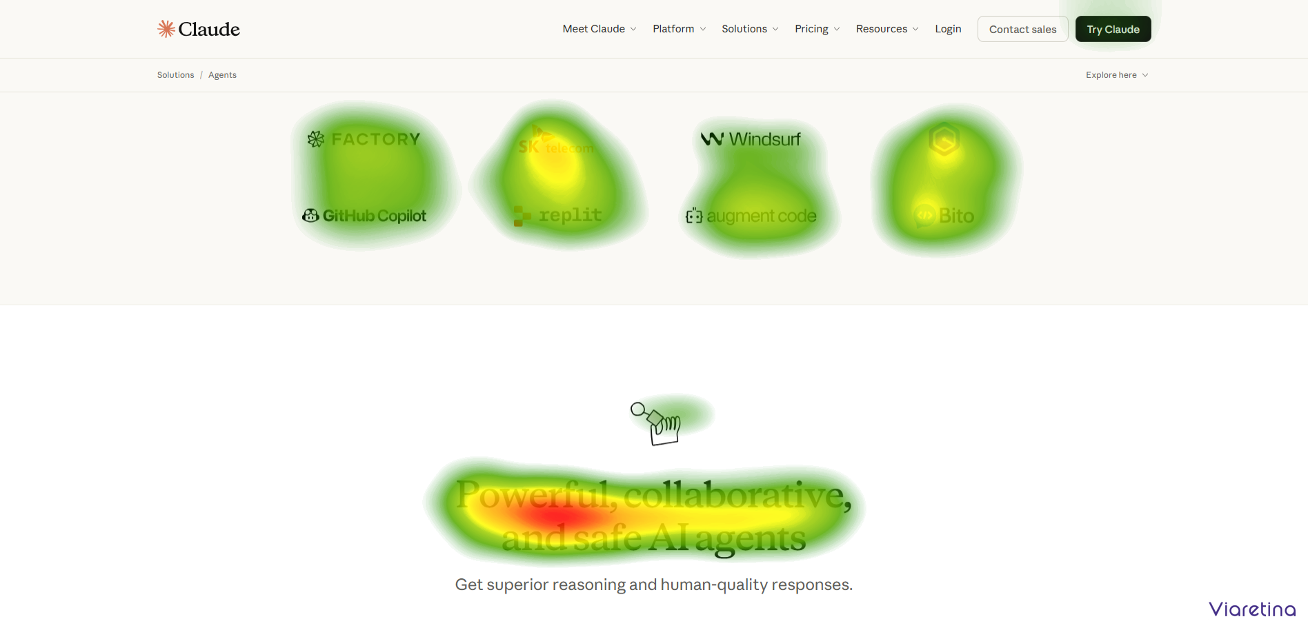 Landing Page Eye Tracking Screen 2 Landing Page Eye Tracking Screen 2