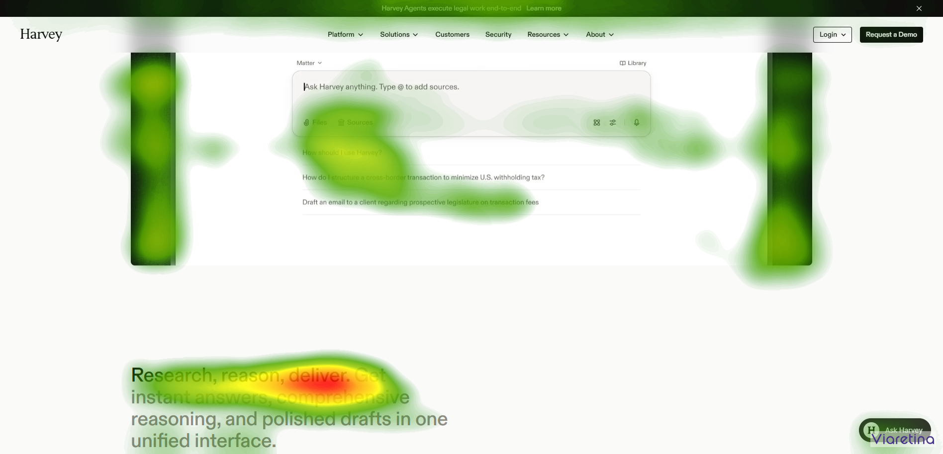 Landing Page Eye Tracking Screen 2 Landing Page Eye Tracking Screen 2