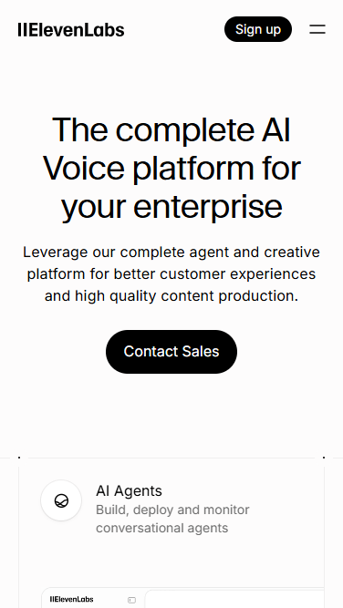 ElevenLabs Enterprise ElevenLabs Enterprise