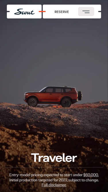 Scout Motors Traveler Scout Motors Traveler