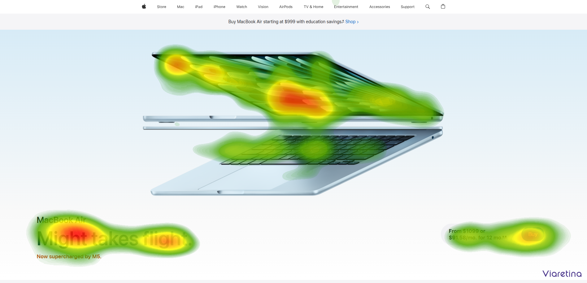 Landing Page Eye Tracking Screen Landing Page Eye Tracking Screen