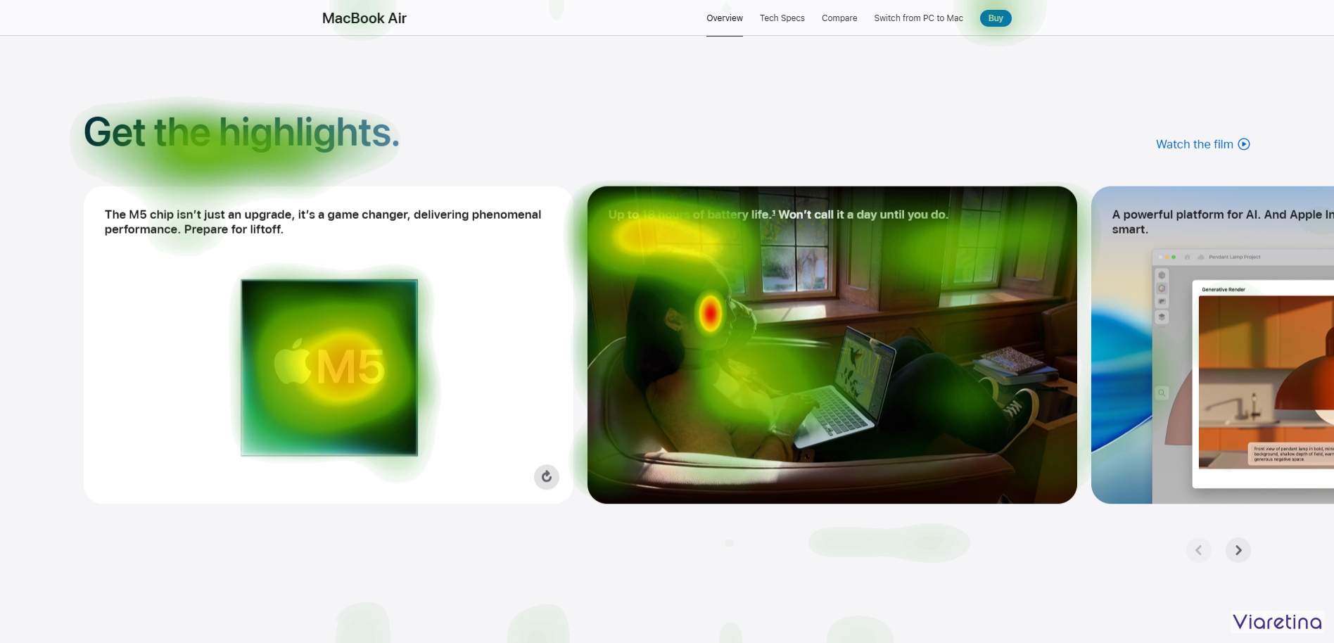 Landing Page Eye Tracking Screen 2 Landing Page Eye Tracking Screen 2