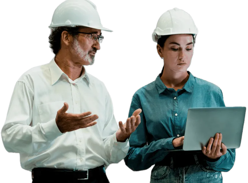 Ingenieurwebsite Kundengespräch