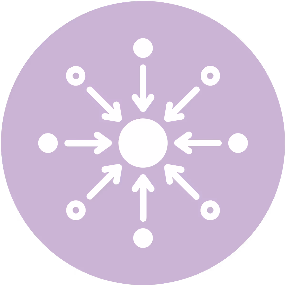 Centralized asset management icon