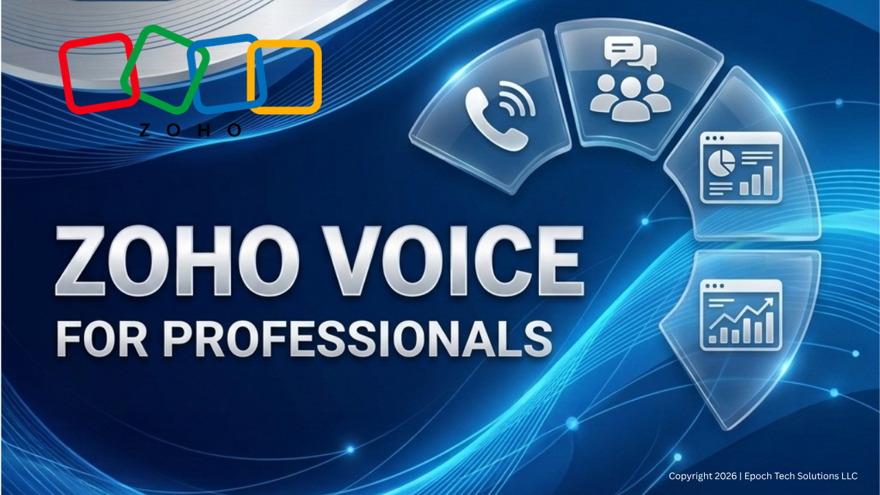 Zoho Voice: The Cloud Phone System Built for Professionals