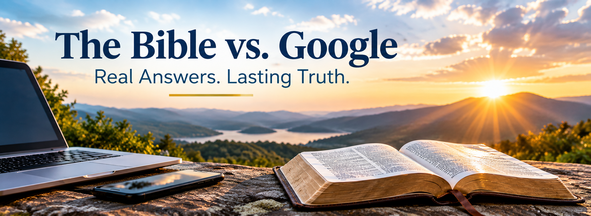 The Bible vs. Google: Where Are We Really Looking for Answers?