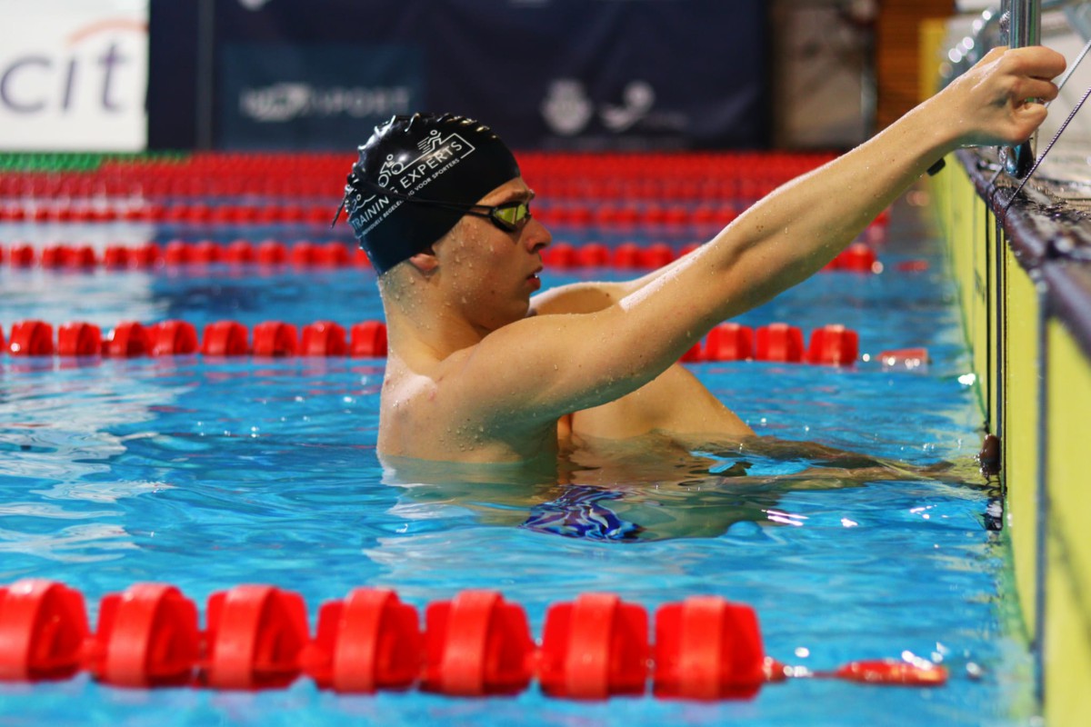 Sam de VIsser Backstroke start