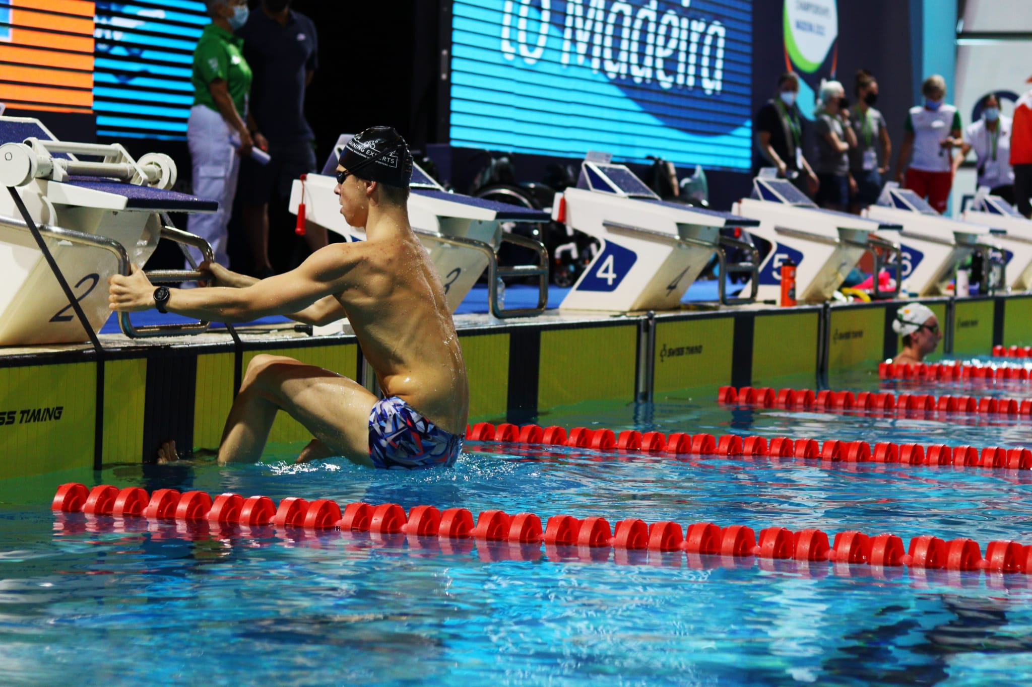 Sam de Visser Backstroke start in Madeira