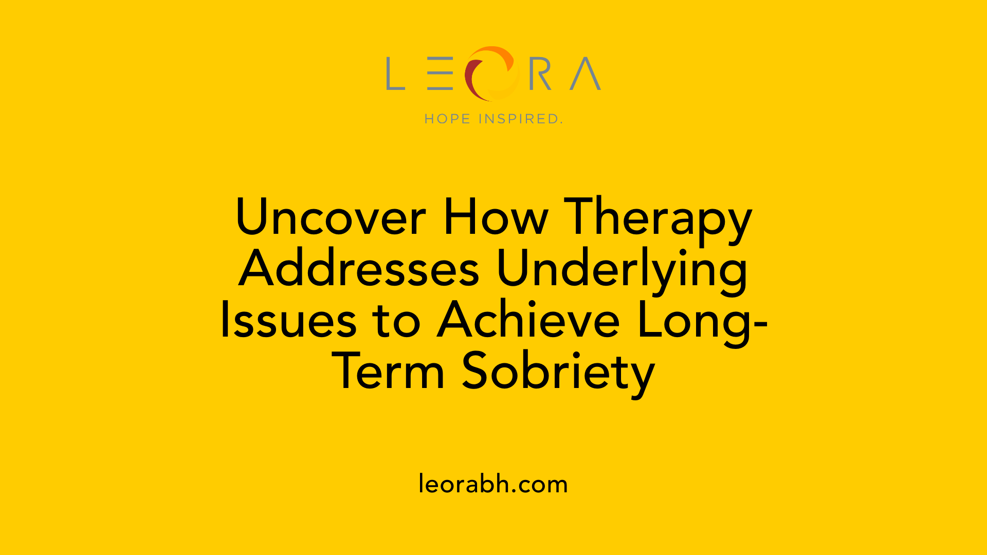 Uncover How Therapy Addresses Underlying Issues to Achieve Long-Term Sobriety