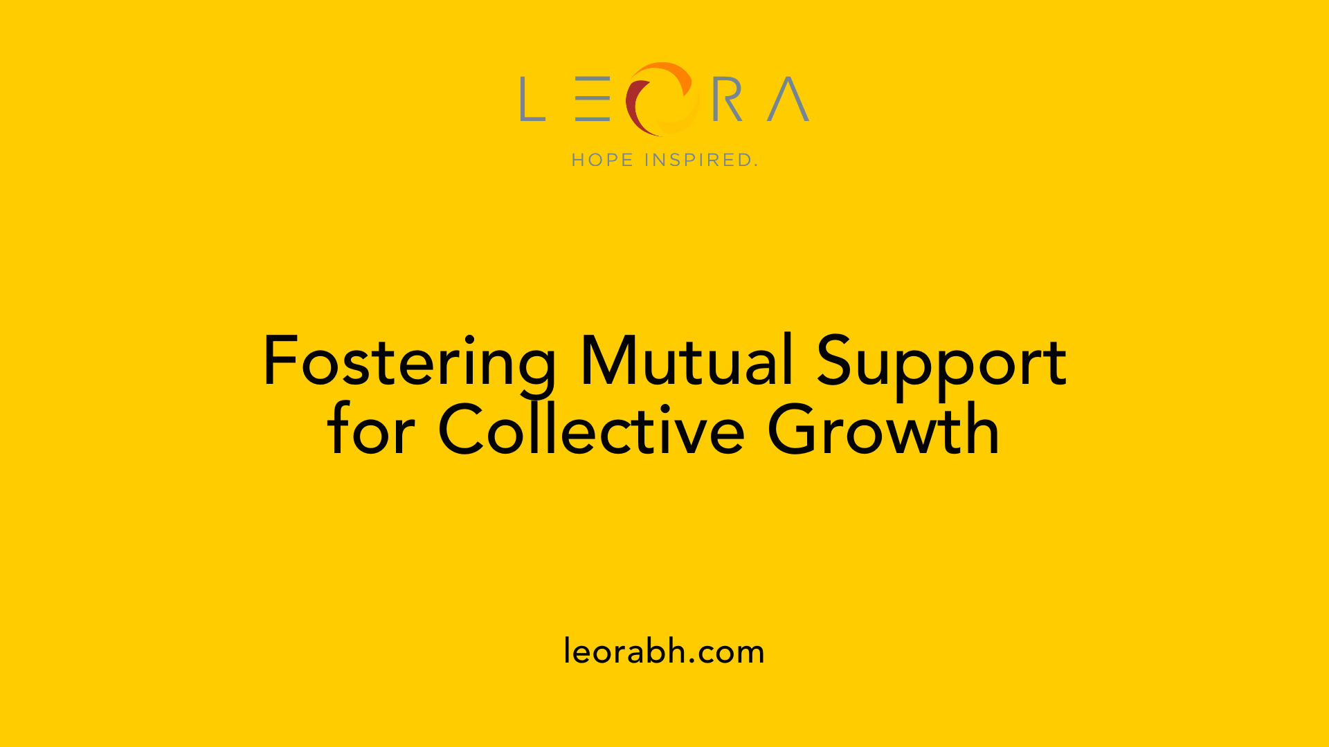 Fostering Mutual Support for Collective Growth