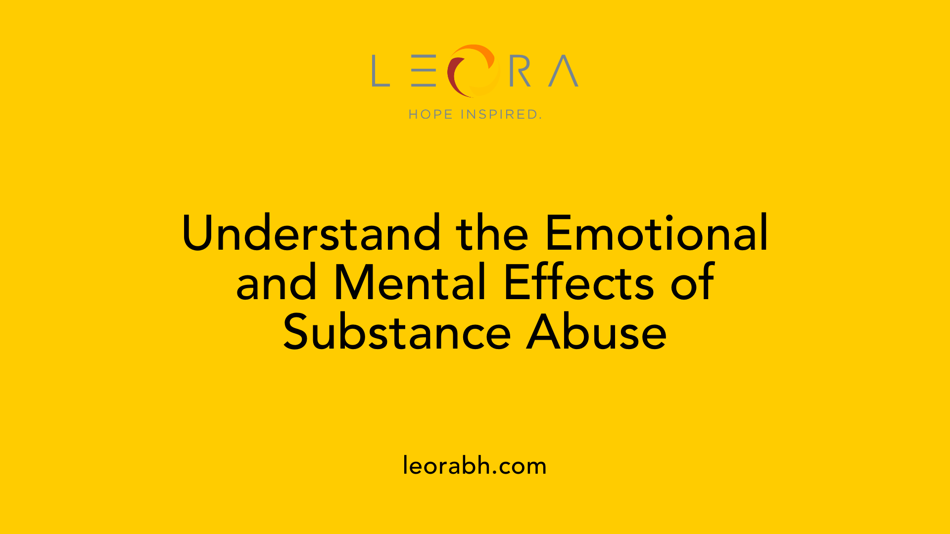 Understand the Emotional and Mental Effects of Substance Abuse
