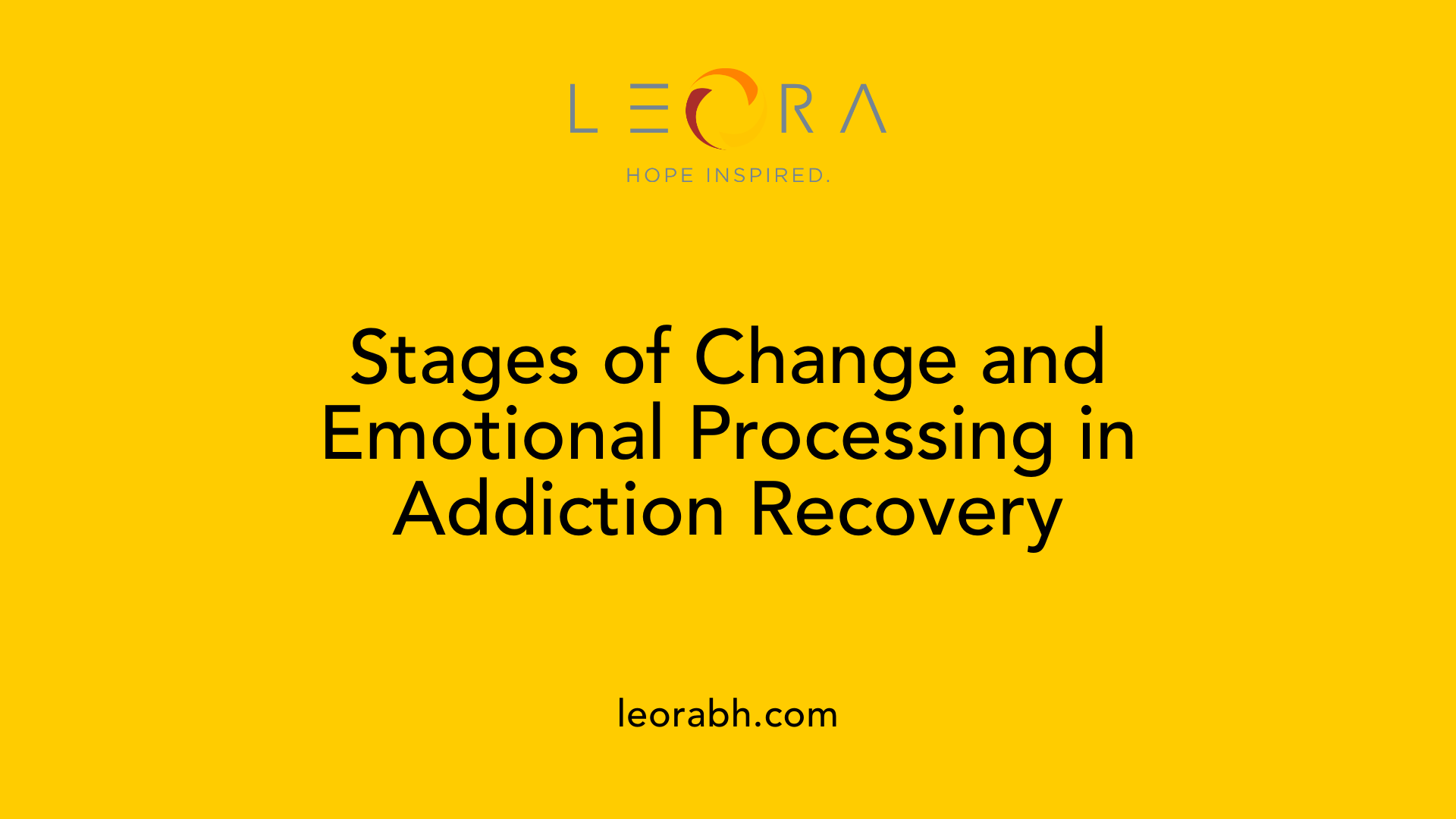 Stages of Change and Emotional Processing in Addiction Recovery
