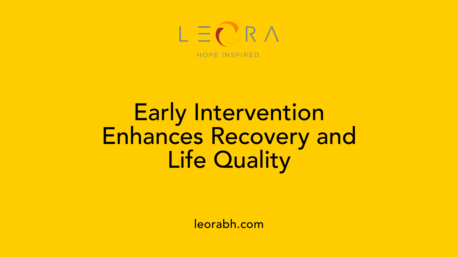 Early Intervention Enhances Recovery and Life Quality