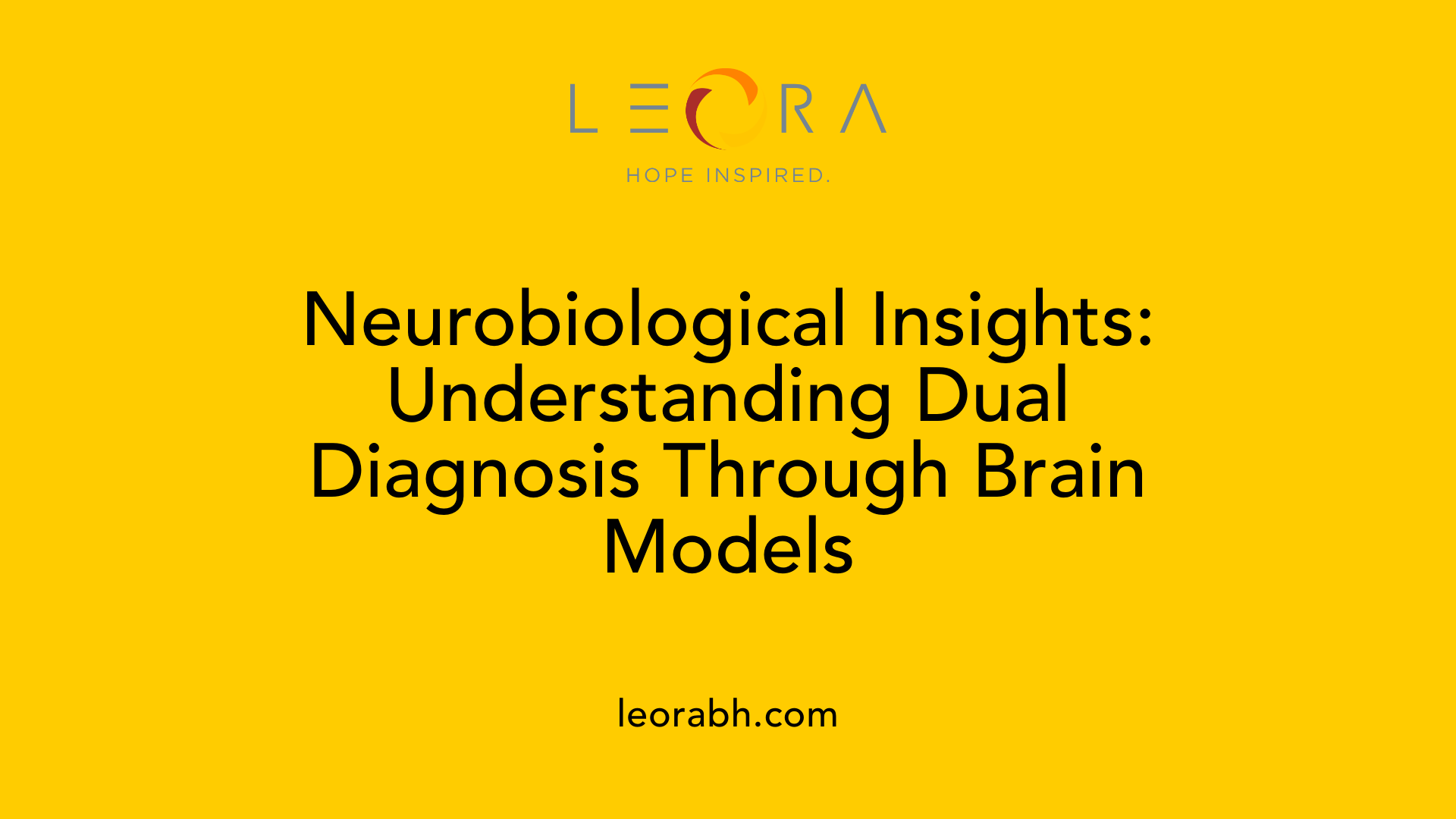 Neurobiological Insights: Understanding Dual Diagnosis Through Brain Models