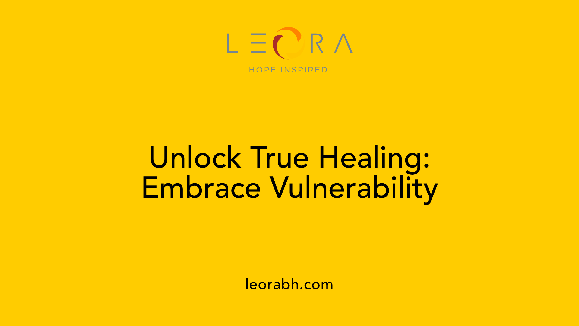 Unlock True Healing: Embrace Vulnerability