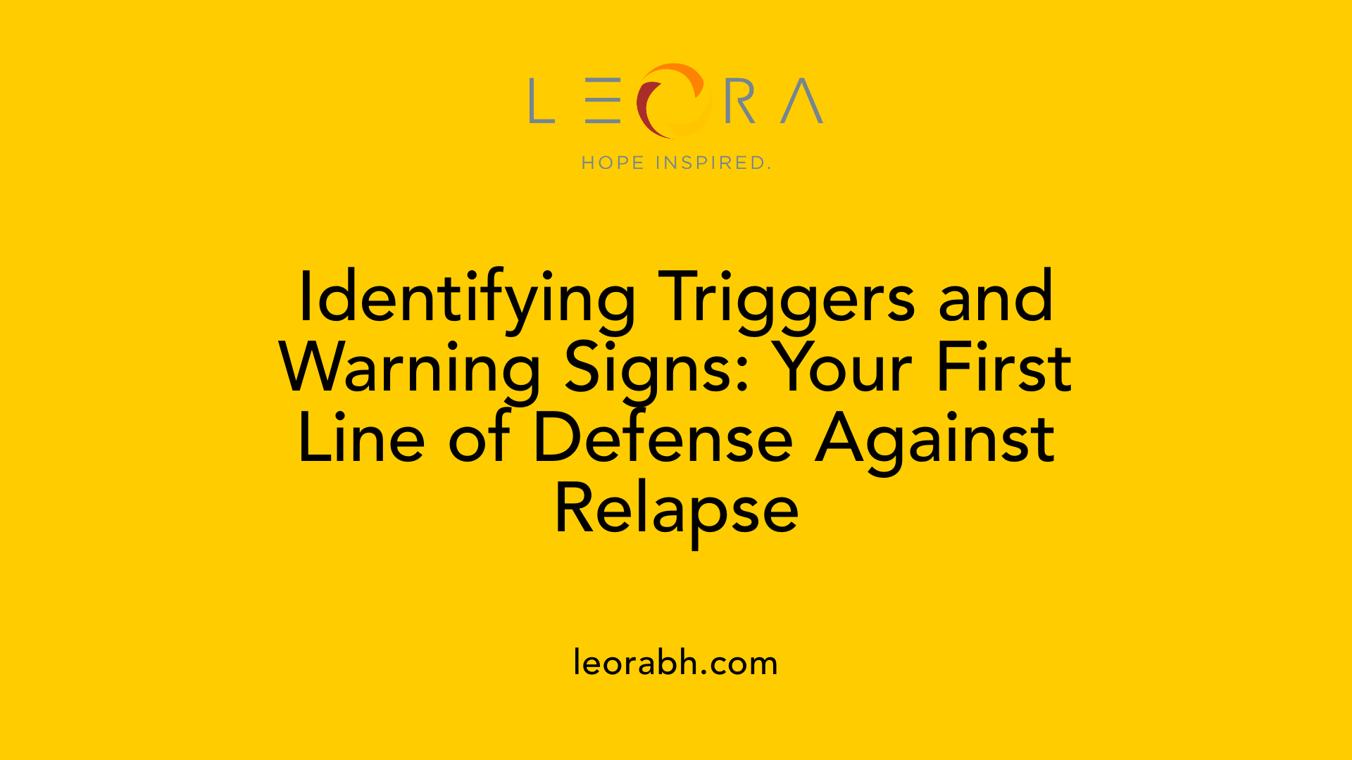 Identifying Triggers and Warning Signs: Your First Line of Defense Against Relapse