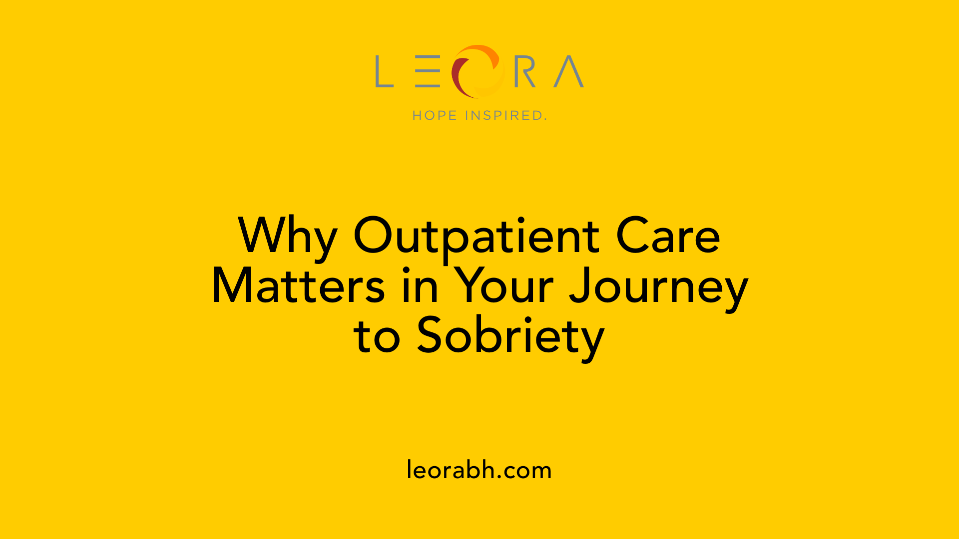 Why Outpatient Care Matters in Your Journey to Sobriety