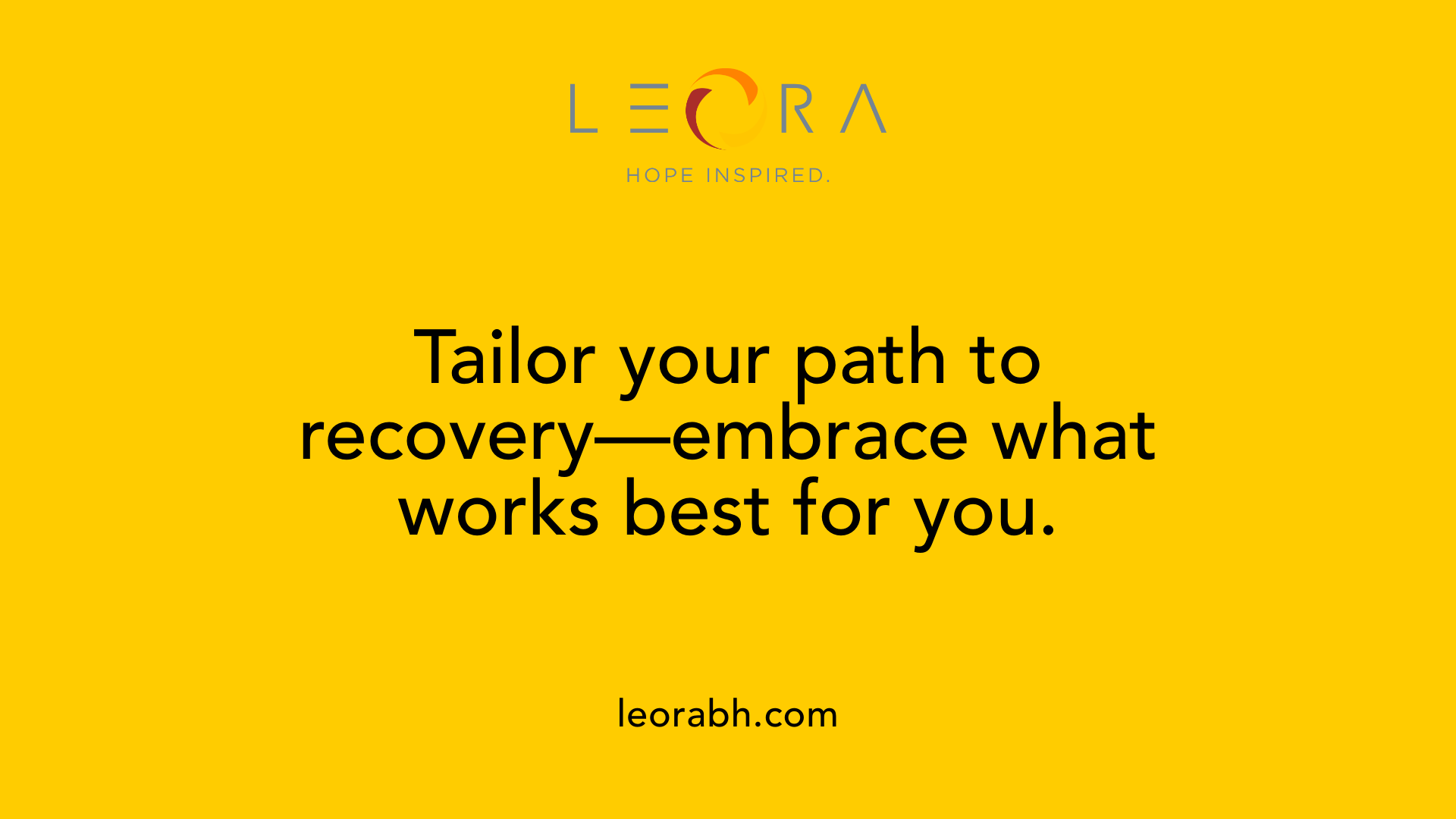 Tailor your path to recovery—embrace what works best for you.