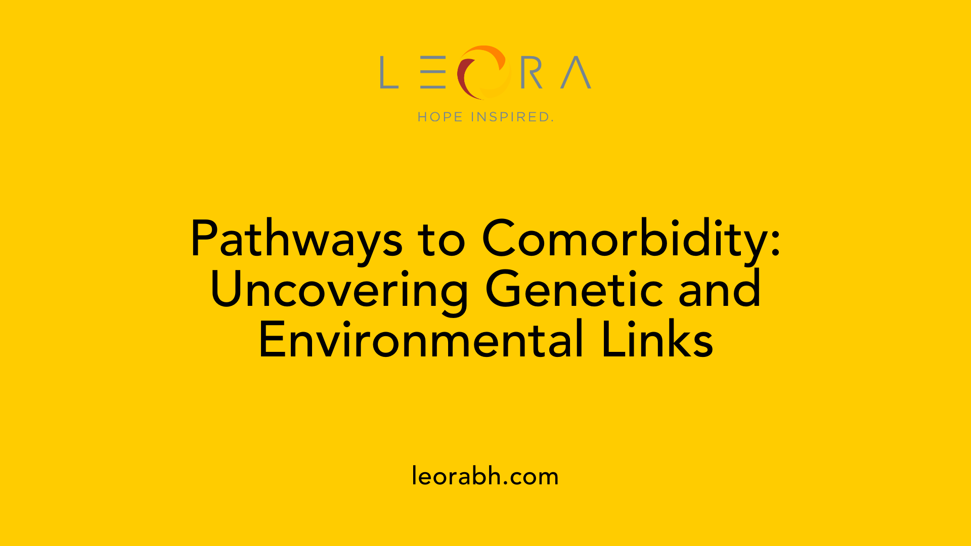 Pathways to Comorbidity: Uncovering Genetic and Environmental Links