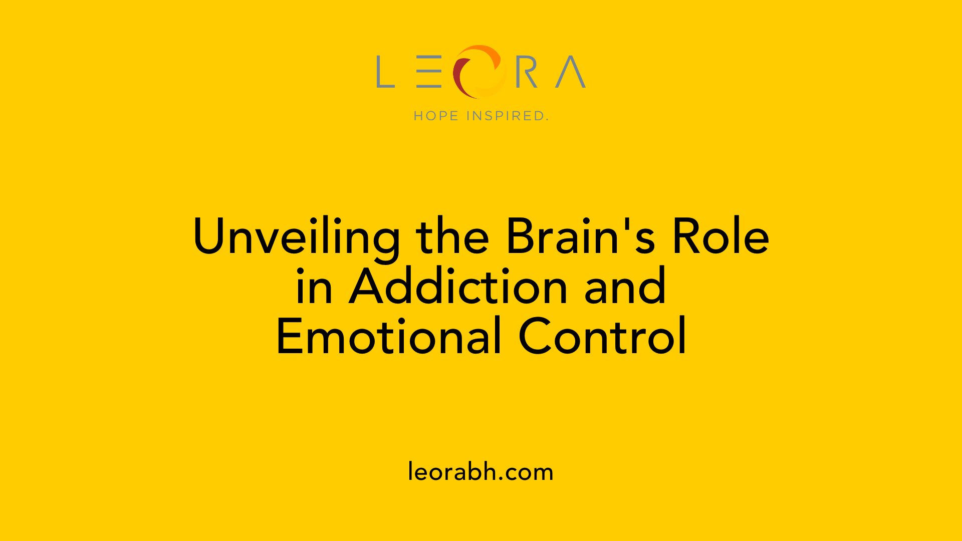 Unveiling the Brain's Role in Addiction and Emotional Control