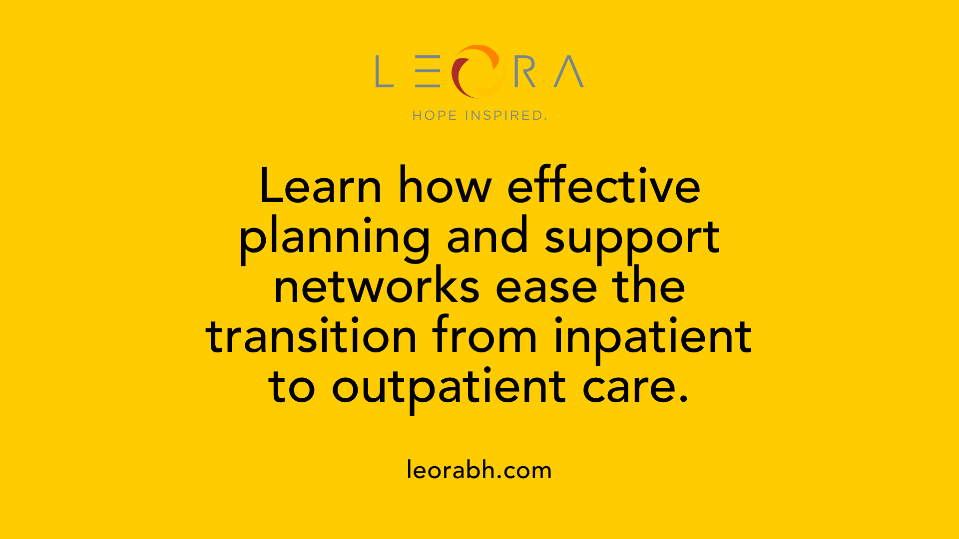 Learn how effective planning and support networks ease the transition from inpatient to outpatient care.