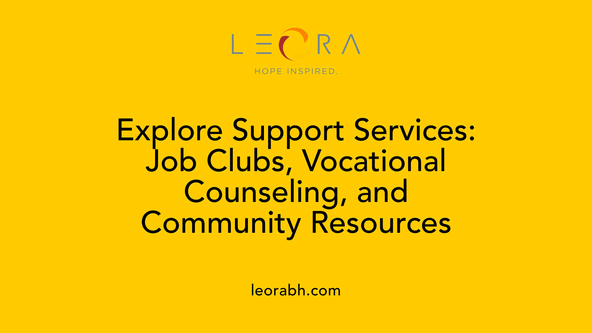 Explore Support Services: Job Clubs, Vocational Counseling, and Community Resources