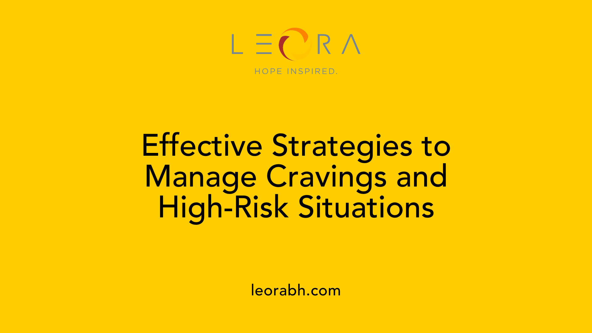 Effective Strategies to Manage Cravings and High-Risk Situations