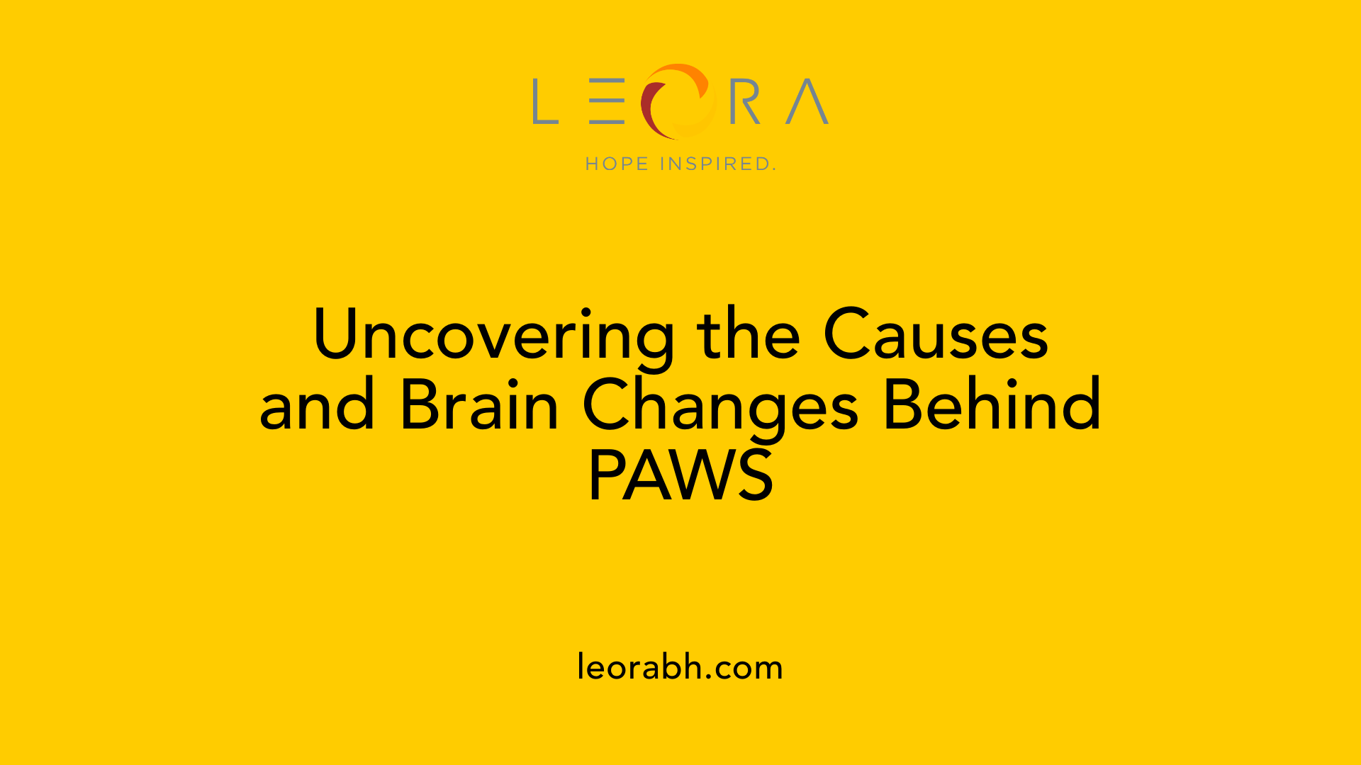 Uncovering the Causes and Brain Changes Behind PAWS
