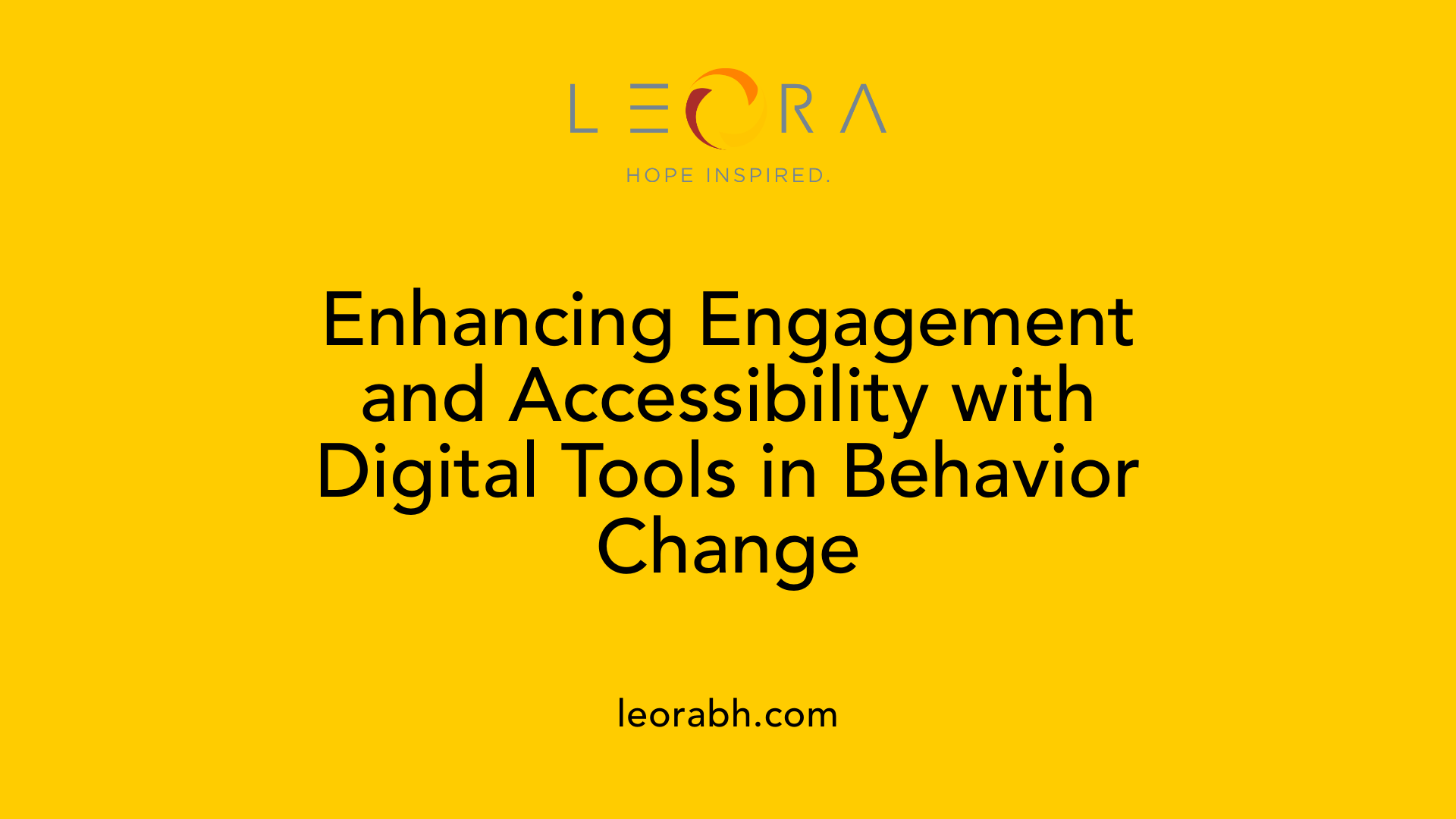 Enhancing Engagement and Accessibility with Digital Tools in Behavior Change