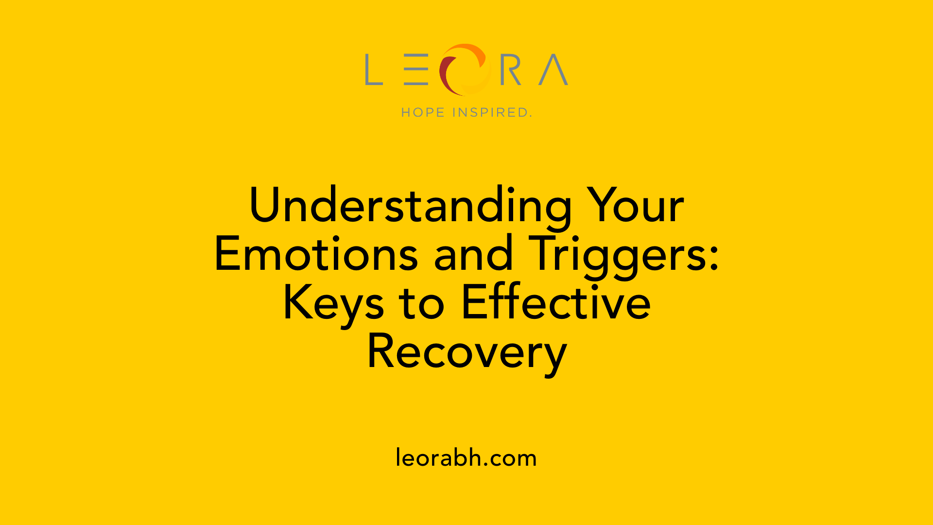 Understanding Your Emotions and Triggers: Keys to Effective Recovery