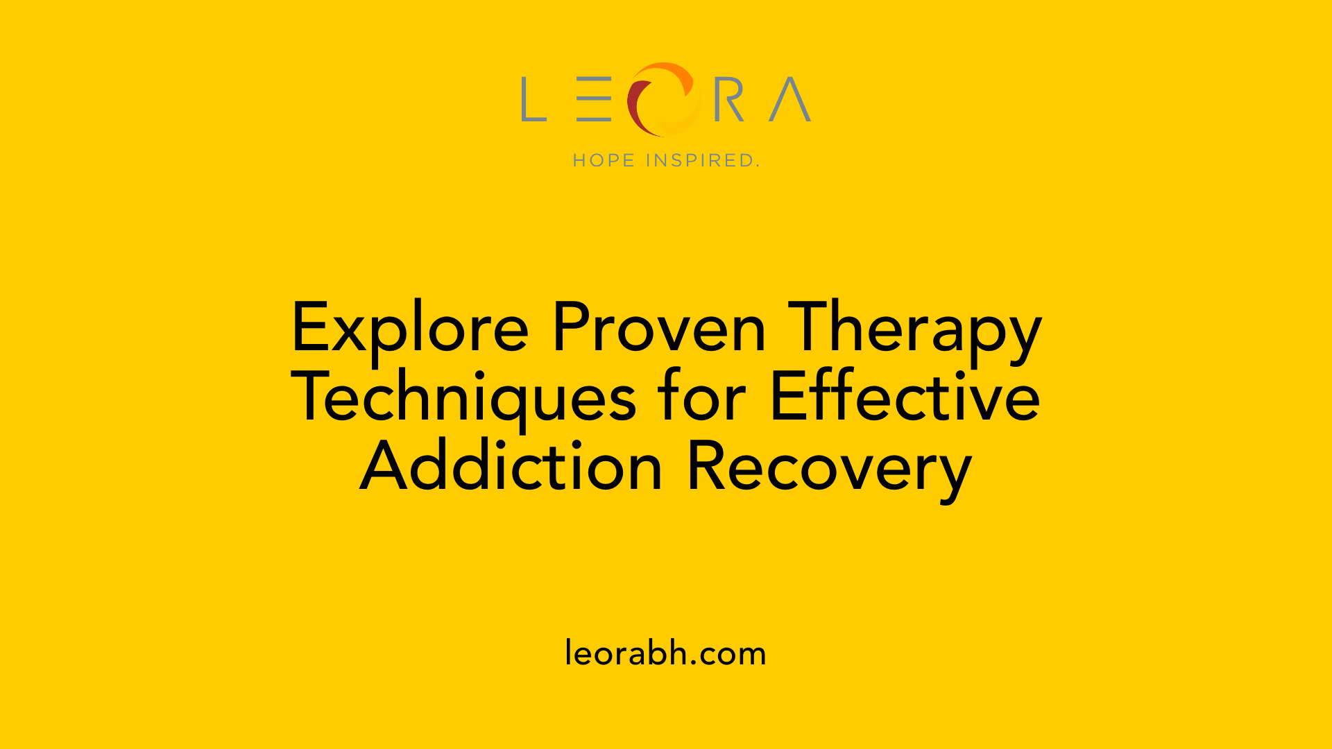 Explore Proven Therapy Techniques for Effective Addiction Recovery