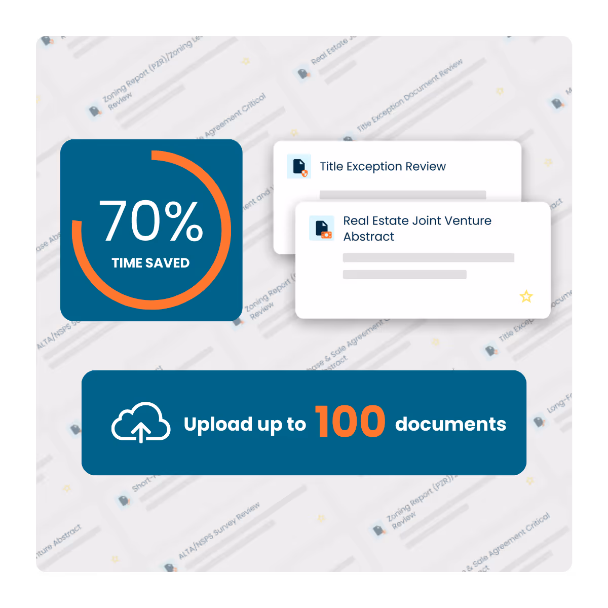 Speed up real estate due diligence by up to 70% with AI