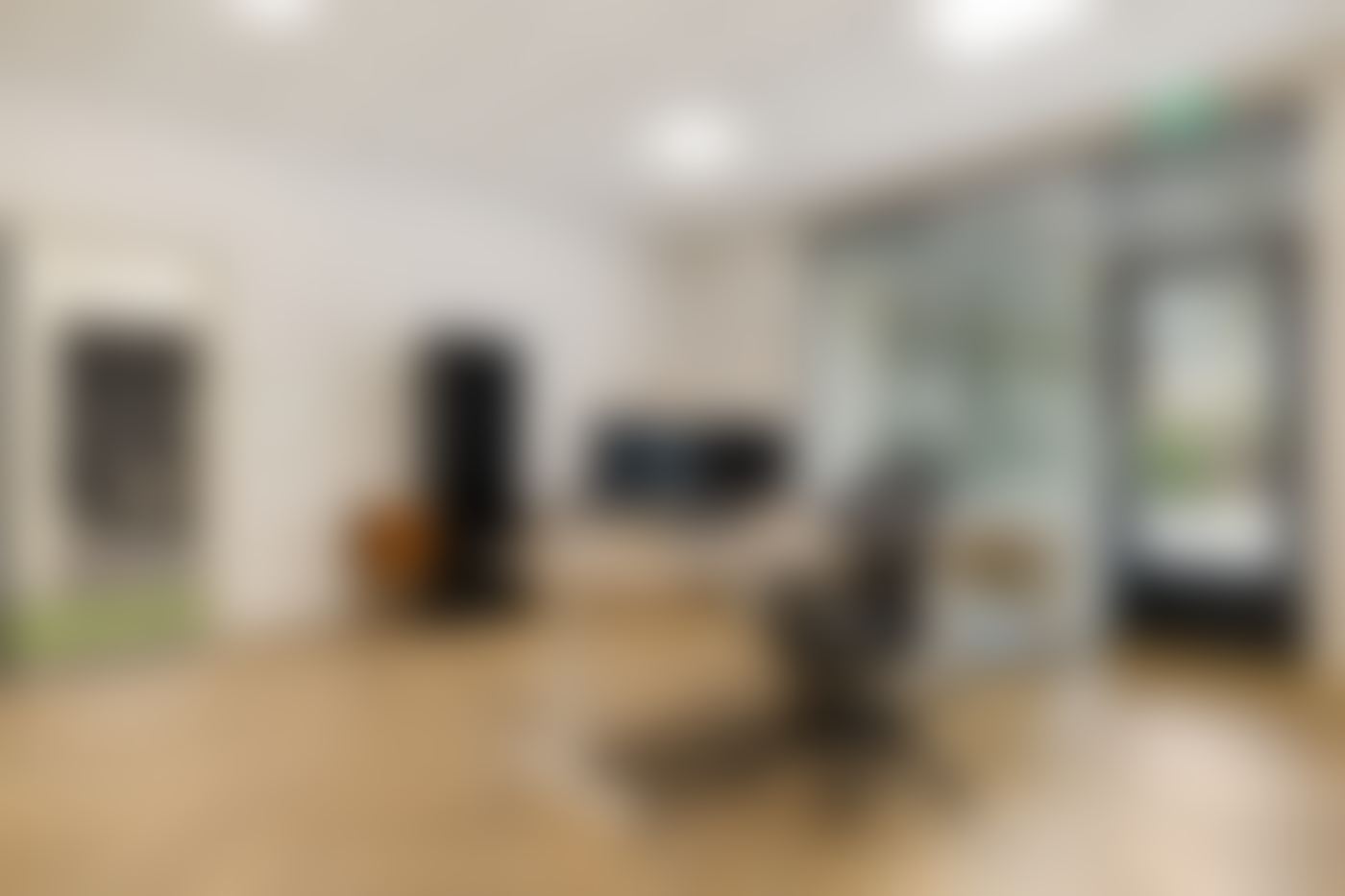 Geblurde foto van het interieur in Zwolle