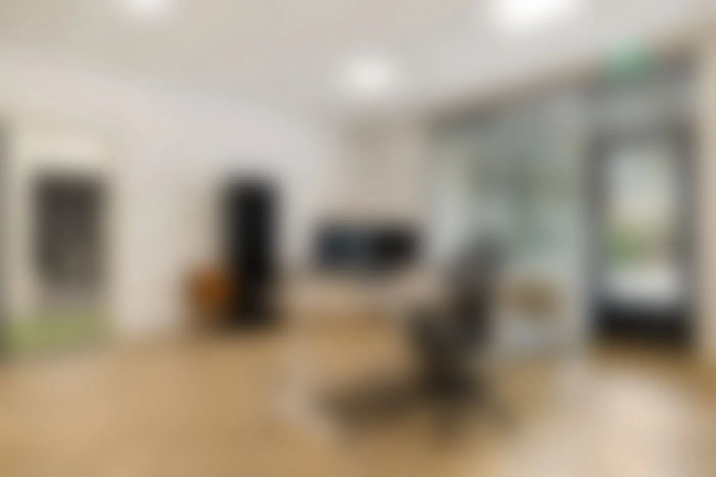 Geblurde foto van het interieur in Zwolle