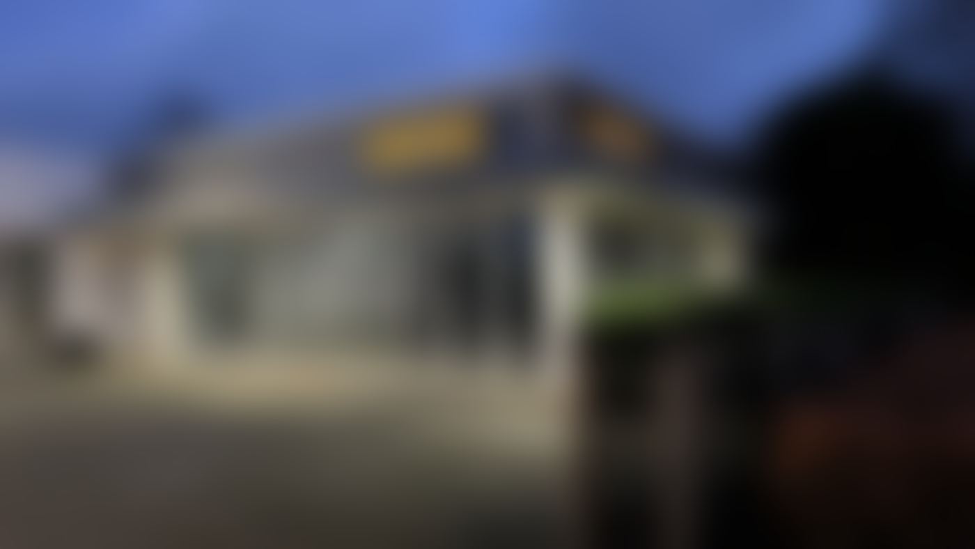 Geblurde foto van het nieuwe pand in Zwolle