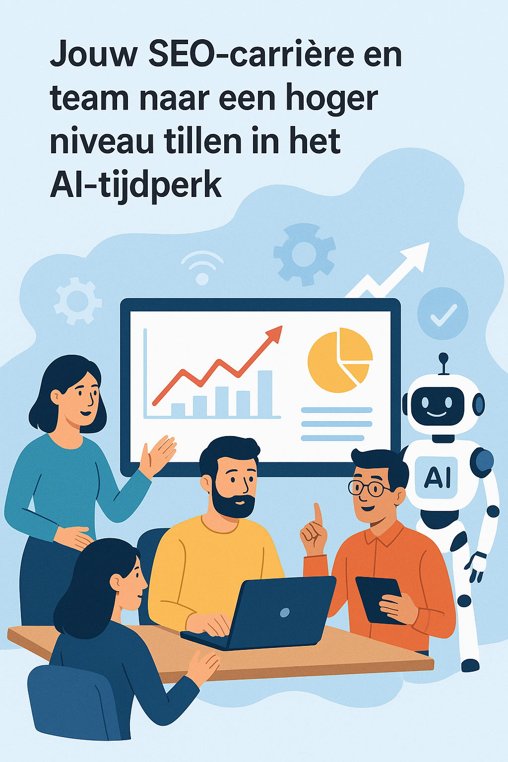 Jouw SEO-carrière en team naar een hoger niveau tillen in het AI-tijdperk