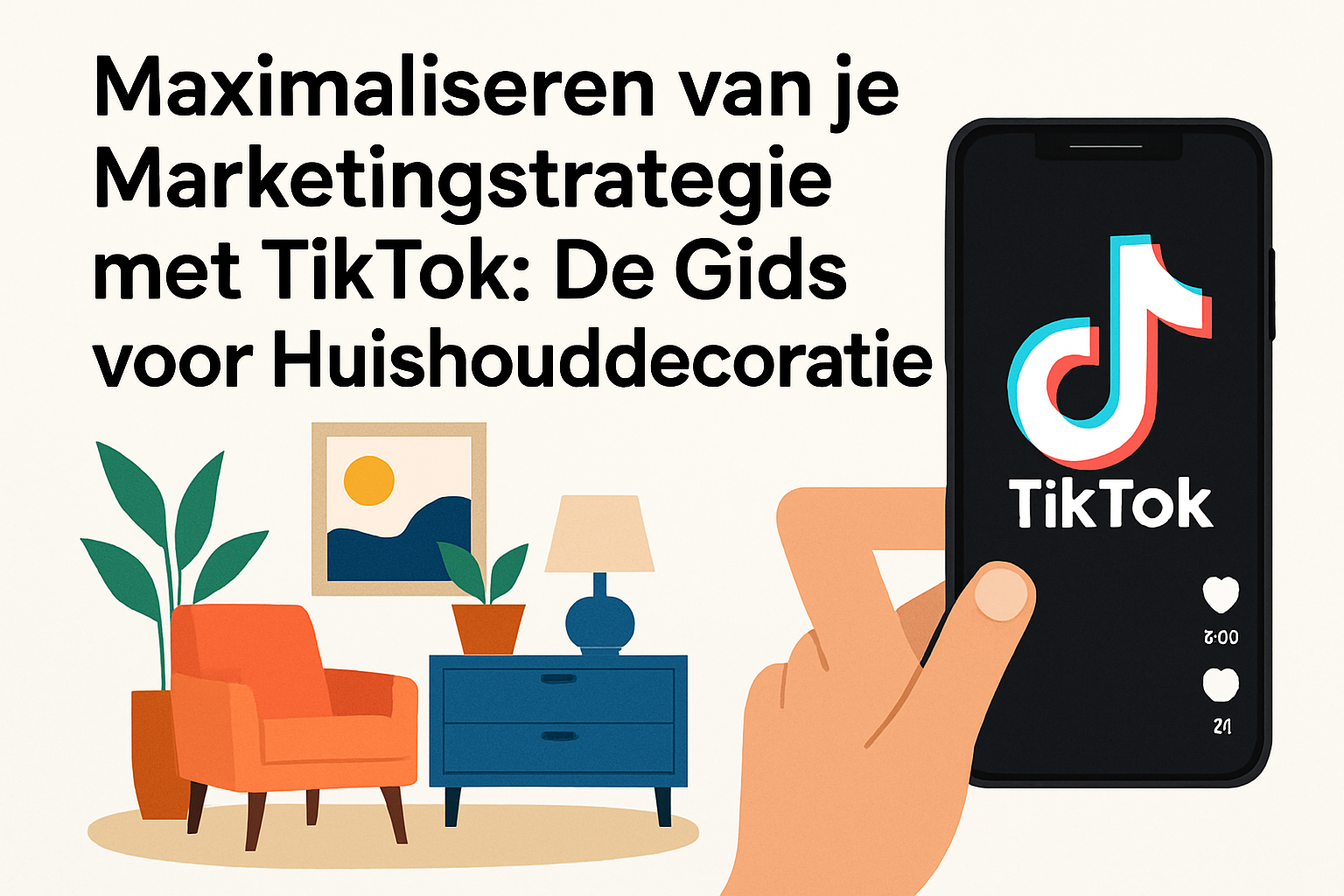 Maximaliseren van je Marketingstrategie met TikTok: De Gids voor Huishouddecoratie