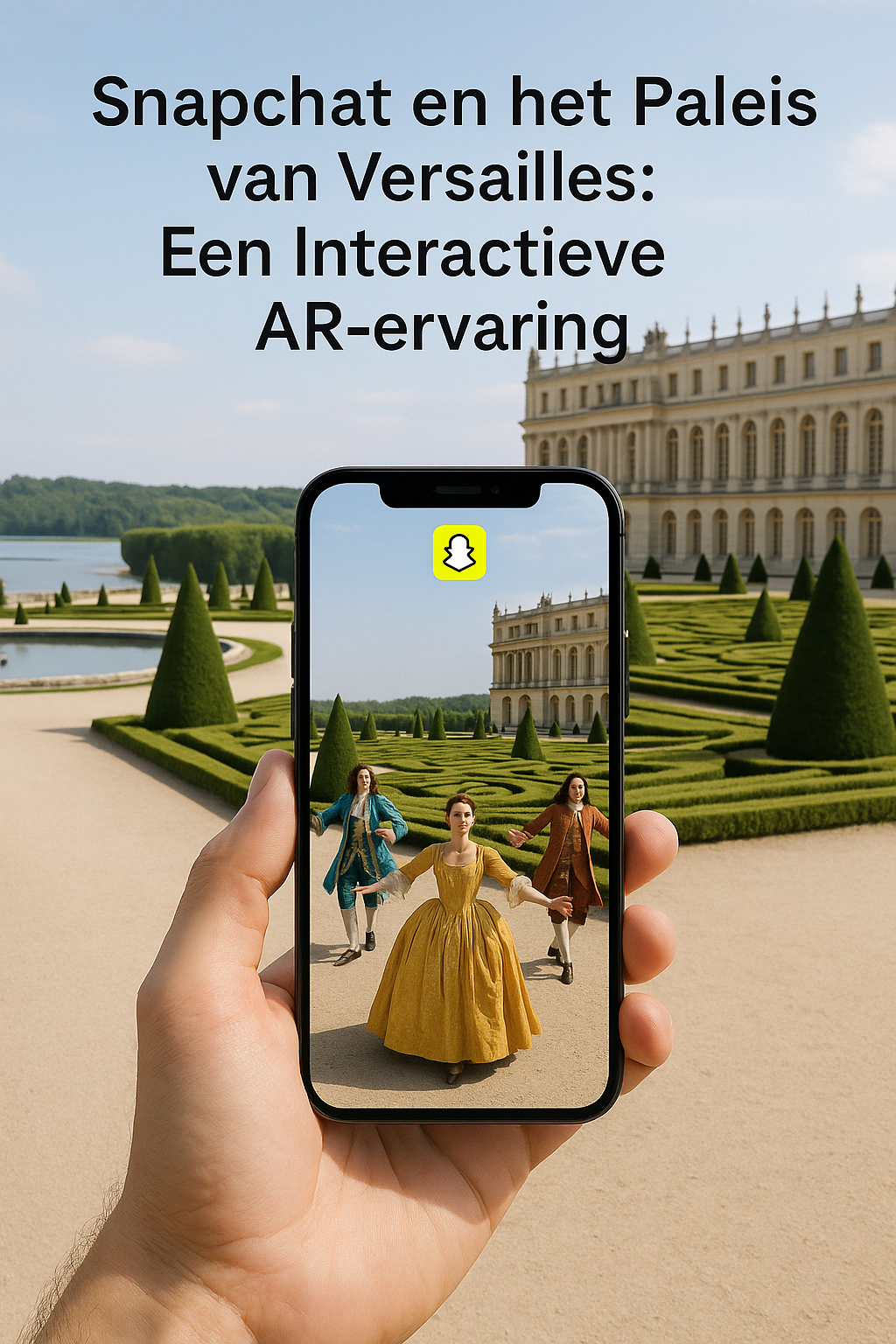 Snapchat en het Paleis van Versailles: Een Interactieve AR-ervaring