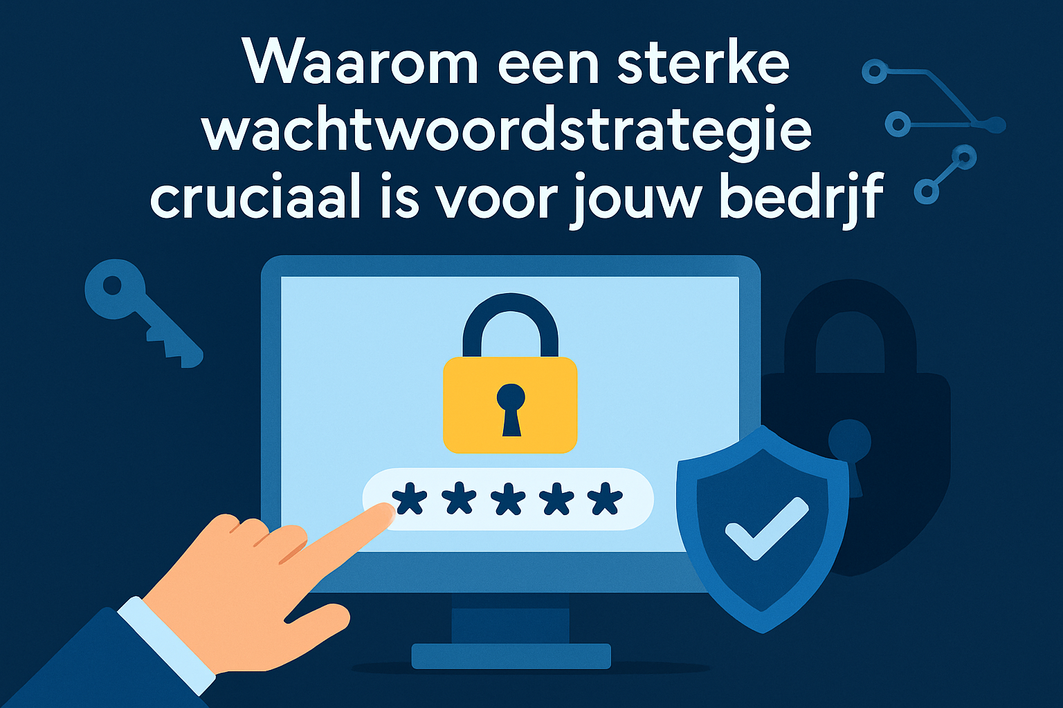Waarom een Sterke Wachtwoordstrategie Cruciaal is voor Jouw Bedrijf