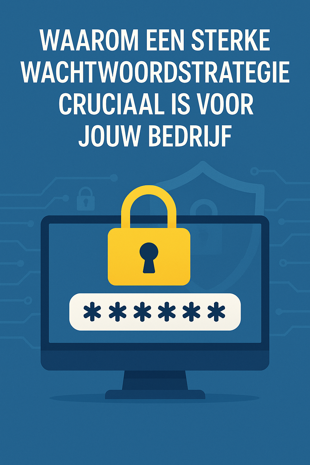 Waarom een Sterke Wachtwoordstrategie Cruciaal is voor Jouw Bedrijf