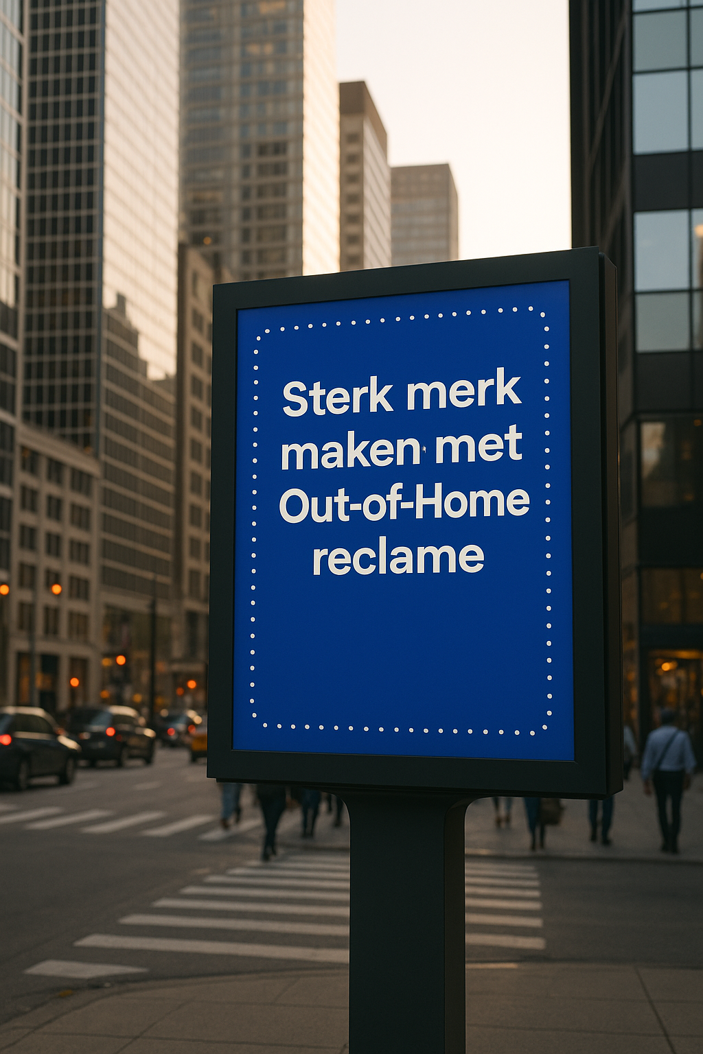 Maak jouw startup ‘echt’ met OOH-reclame