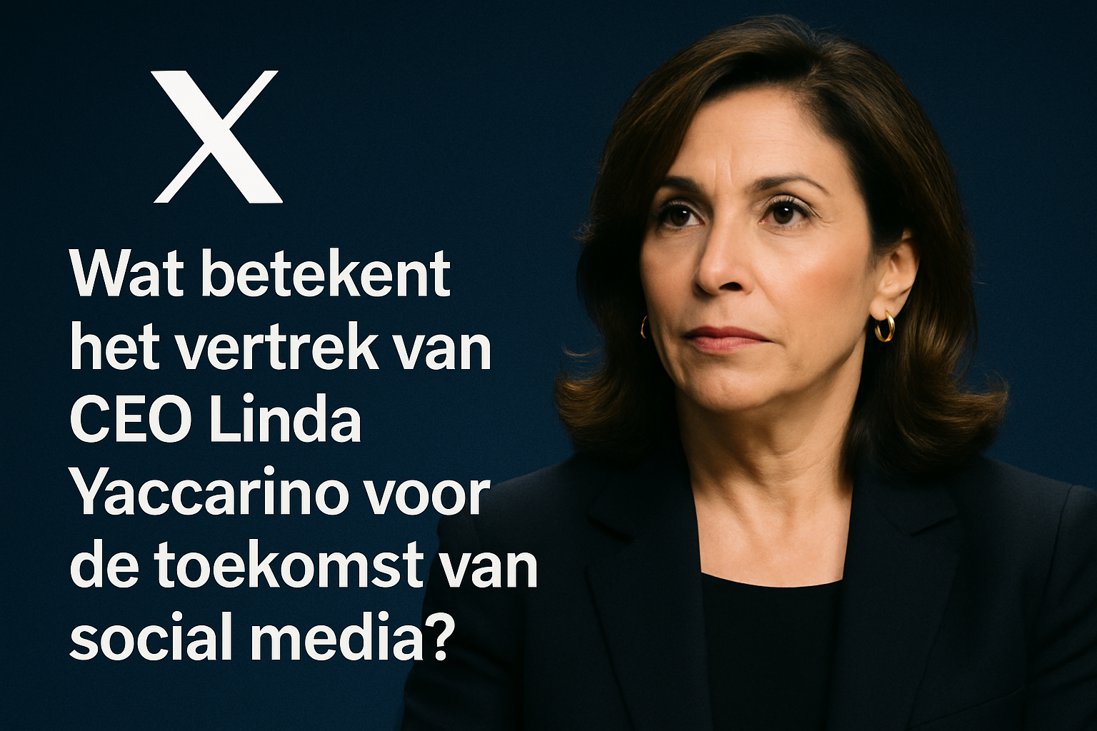 Wat Betekent Het Vertrek van X CEO Linda Yaccarino voor de Toekomst van Social Media?