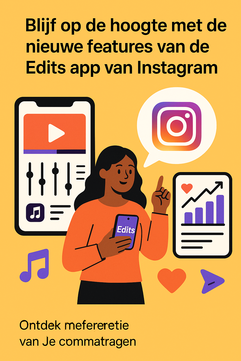 Blijf op de Hoogte met de Nieuwe Features van de Edits App van Instagram