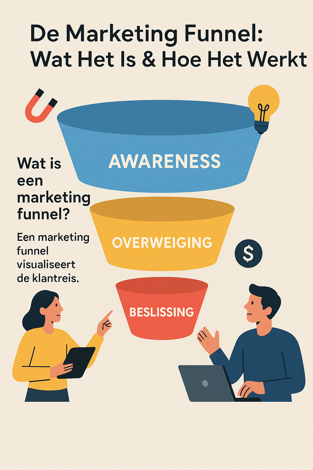 De Marketing Funnel: Wat Het Is & Hoe Het Werkt
