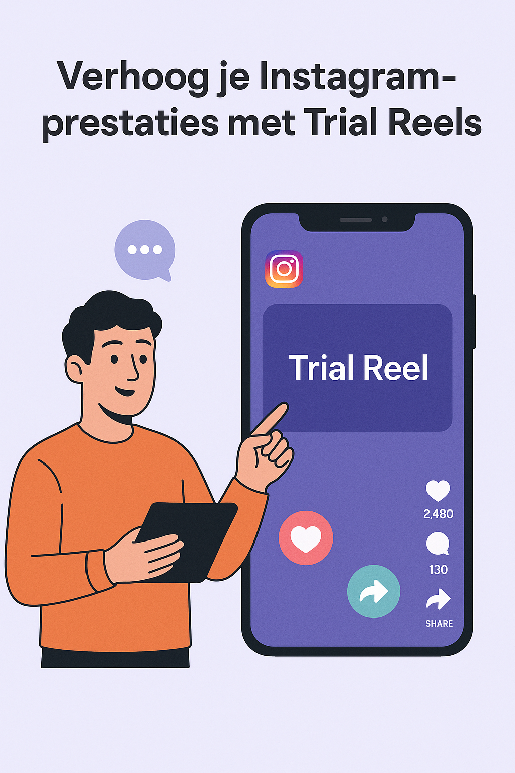 Verhoog je Instagram-prestaties met Trial Reels