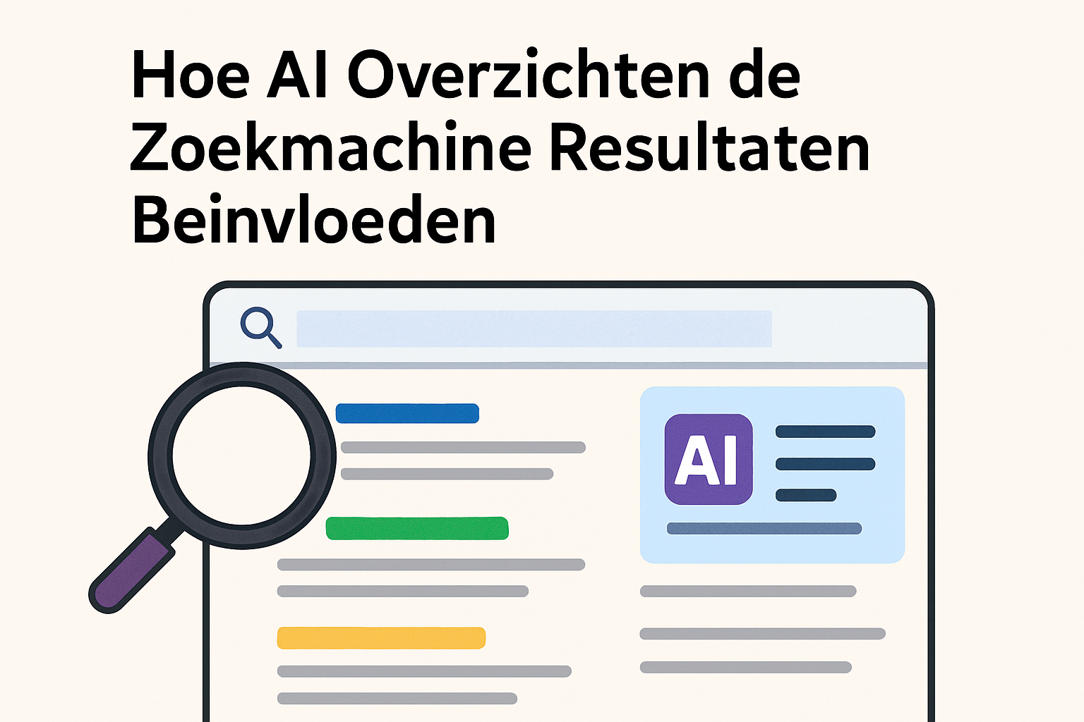 De Rol van AI Overzichten in Zoekmachine Rankings