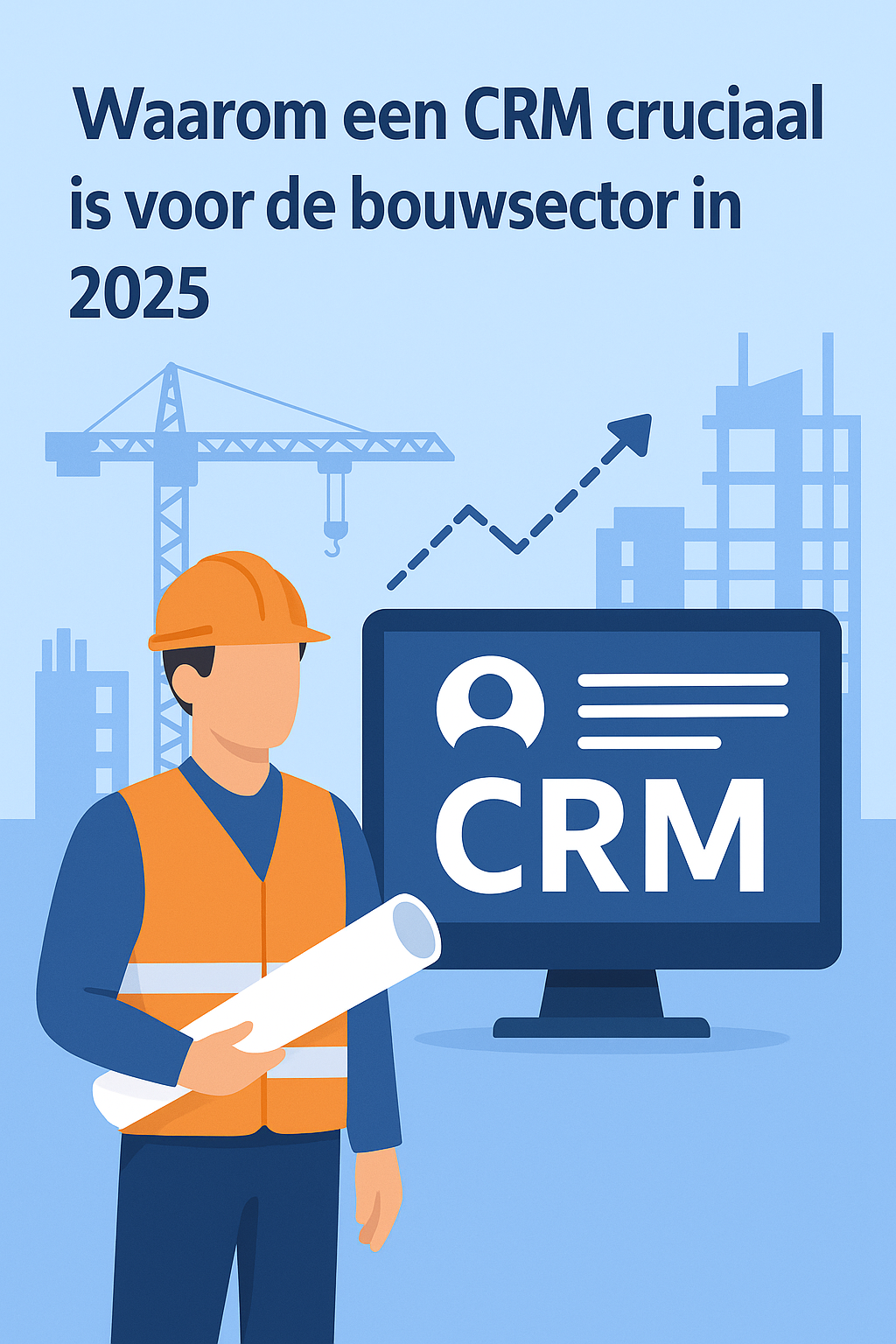 Waarom een CRM cruciaal is voor de bouwsector in 2025
