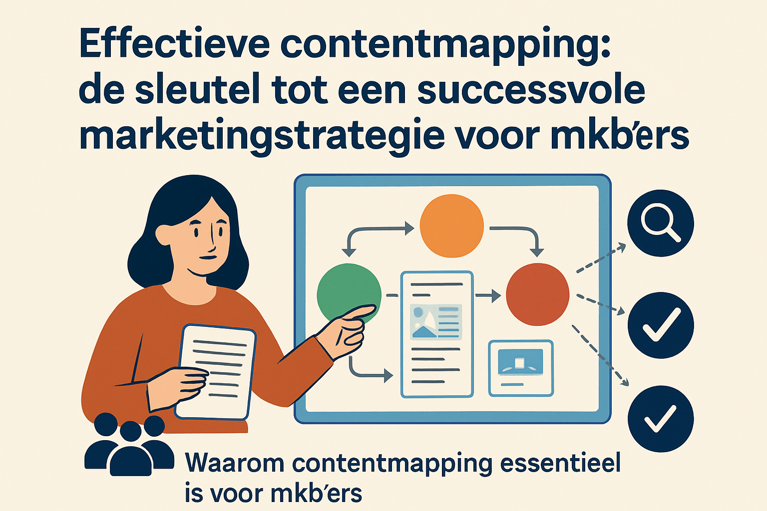 Effectieve contentmapping: de sleutel tot een succesvolle marketingstrategie voor mkb’ers